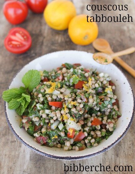 Couscous Tabbouleh text1 Grateful for a Stocked Pantry: Couscous Tabbouleh 